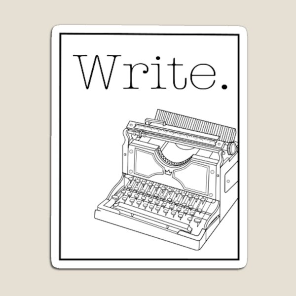 Item preview, Write & Type designed and sold by Margaret Mahoney.