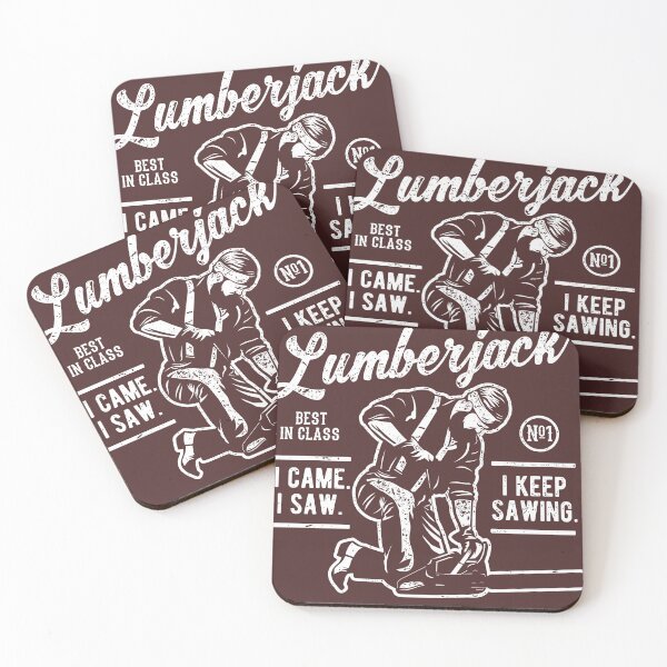 Item preview, Lumberjack saying I came, I saw, I keep sawing designed and sold by Spassprediger.