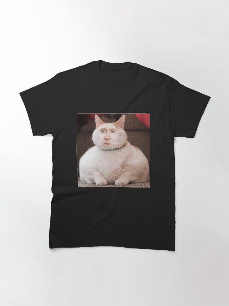 Discover Nicolas Cage Photoshop Cat Classic T-Shirt
