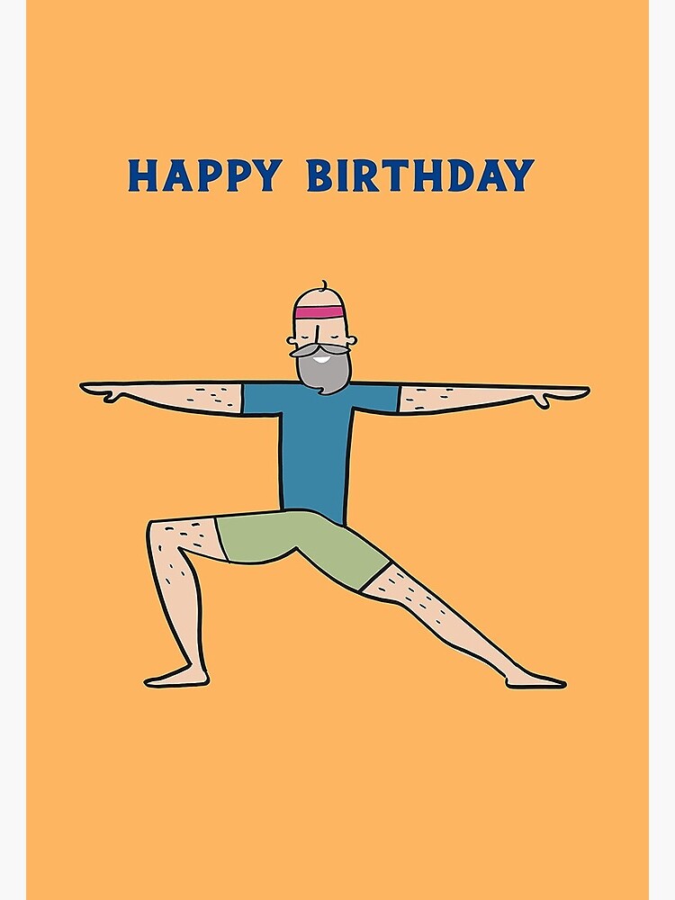 Naked Man Birthday Suit Greeting Card for Sale by lemonloco