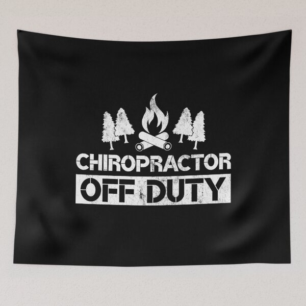 Item preview, Chiropractor Off Duty Funny Camper Camping Lover Chiropractic designed and sold by WYGSTORE.