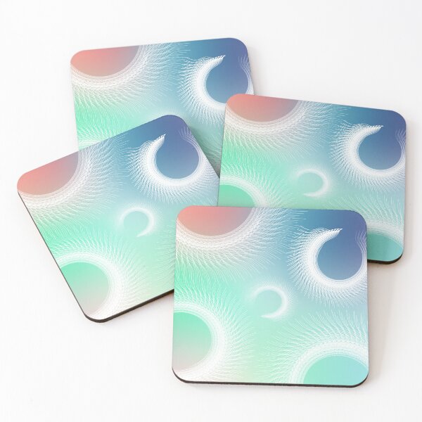 Cute print^^ Coasters (Set of 4)
