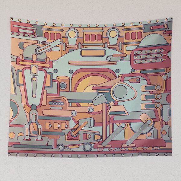 Item preview, Robot Family Reunion designed and sold by JerickBravo.