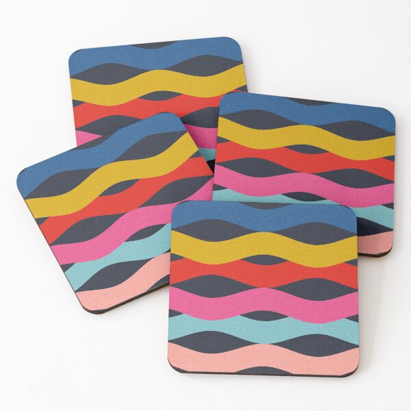 Item preview, Colorful surfboards stripes designed and sold by pakanta.