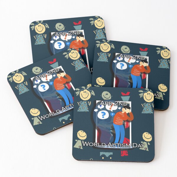 Item preview, I LOVE WORLD AUTISM DAY designed and sold by REALDesign-Shop.