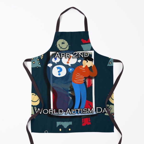 Item preview, I LOVE WORLD AUTISM DAY designed and sold by REALDesign-Shop.