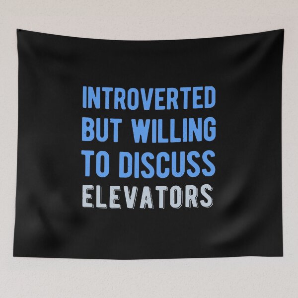 Item preview, Funny Elevator designed and sold by artworkbyrihen.