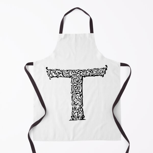Item preview, Black Monogram - Letter "T" designed and sold by RoamingRabbit.