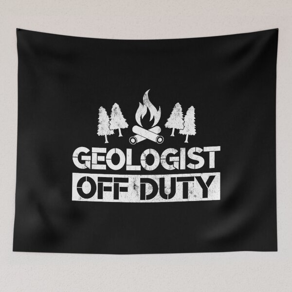 Item preview, Geologist Off Duty Funny Camper Camping Lover Geology Gift designed and sold by WYGSTORE.