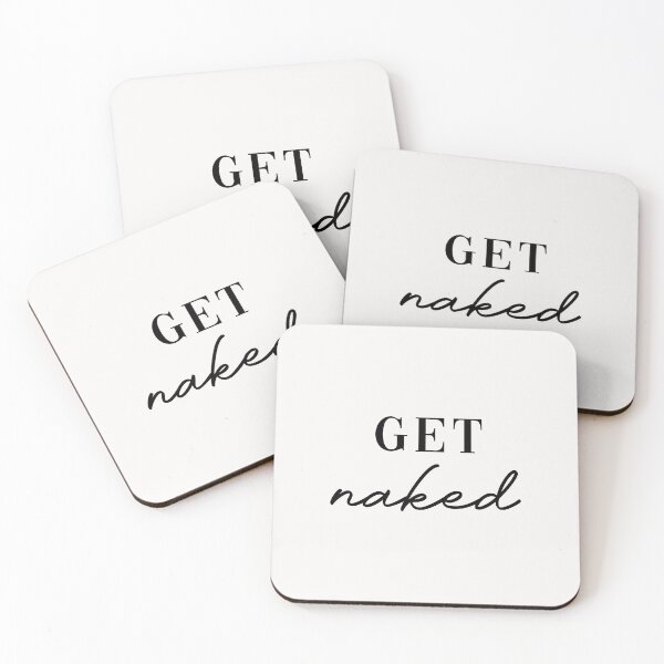 Item preview, Get Naked Artwork designed and sold by GirlGangPrints.