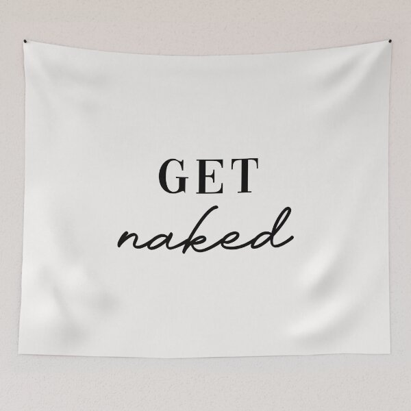 Item preview, Get Naked Artwork designed and sold by GirlGangPrints.