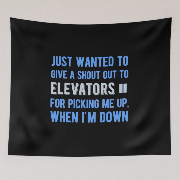 Item preview, Funny Elevator designed and sold by artworkbyrihen.