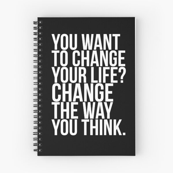 Item preview, You want to change your life? Change the way you think. designed and sold by PGPshop.