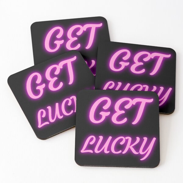 Item preview, GET LUCKY designed and sold by catchyphase.