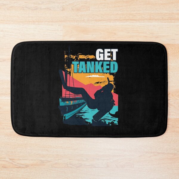 Item preview, Get Tanked Funny Scuba Diving Gift designed and sold by CatRobot.