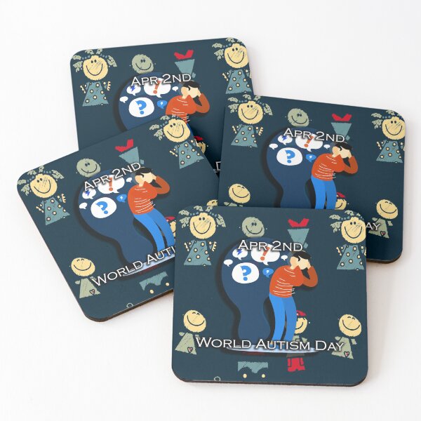 Item preview, I LOVE WORLD AUTISM DAY designed and sold by REALDesign-Shop.