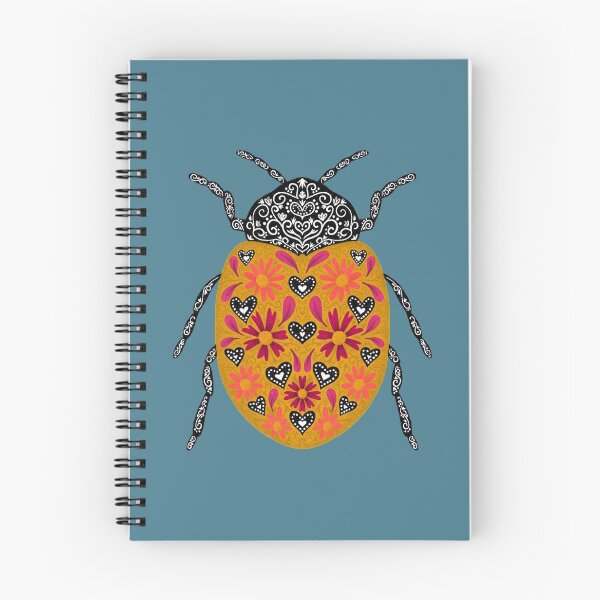 Item preview, Floral Ladybird | Earthy Palette designed and sold by RebeccaFlaherty.