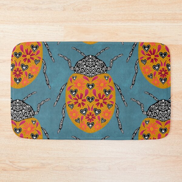 Artikelvorschau, Floral Ladybird | Earthy Palette entworfen und verkauft von RebeccaFlaherty.