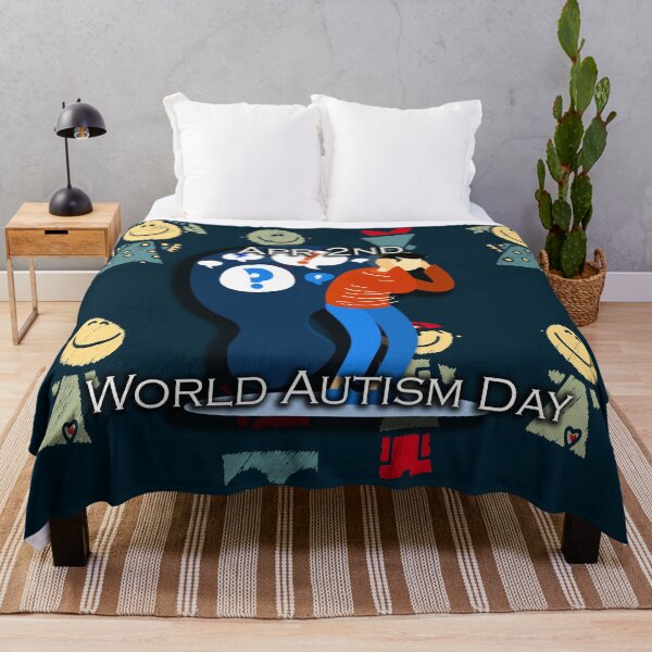 Item preview, I LOVE WORLD AUTISM DAY designed and sold by REALDesign-Shop.