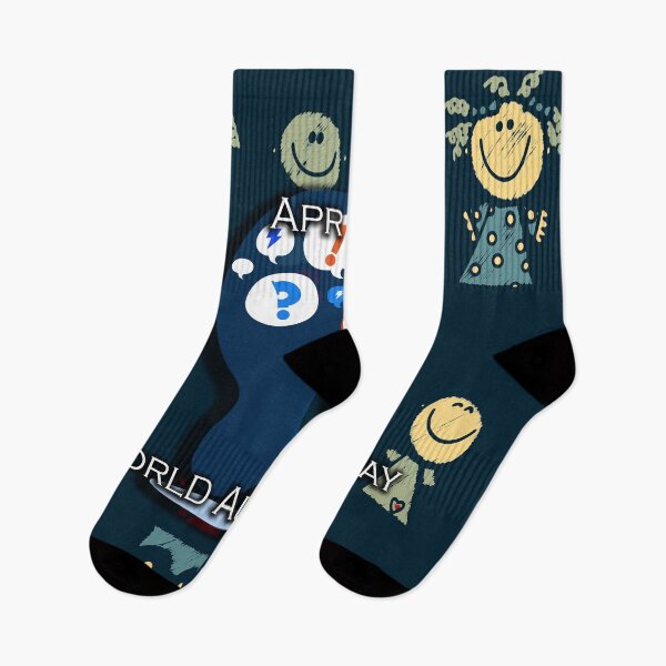 Item preview, I LOVE WORLD AUTISM DAY designed and sold by REALDesign-Shop.
