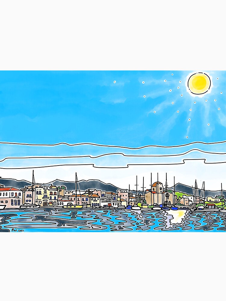 Aegina Harbour by FionaWeir