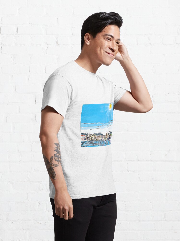 Alternate view of Aegina Harbour Classic T-Shirt