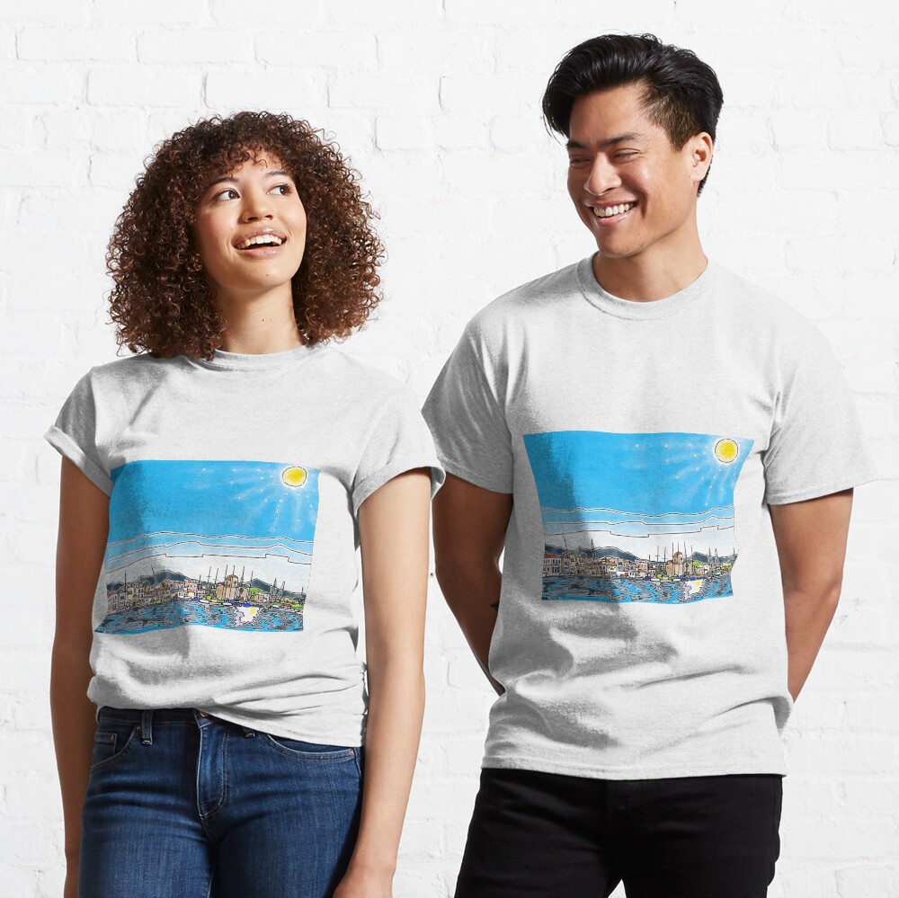 Aegina Harbour Classic T-Shirt
