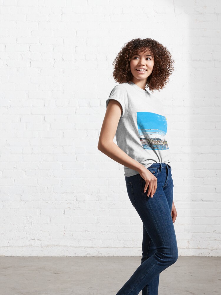 Alternate view of Aegina Harbour Classic T-Shirt