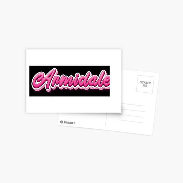 Armidale New South Wales Australia Raised Me Postcard