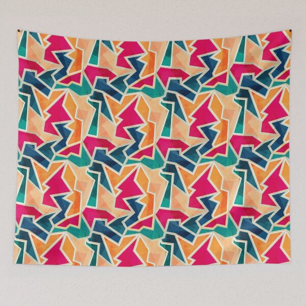 Item preview, Colored geometric designed and sold by ingeherrmamyS.