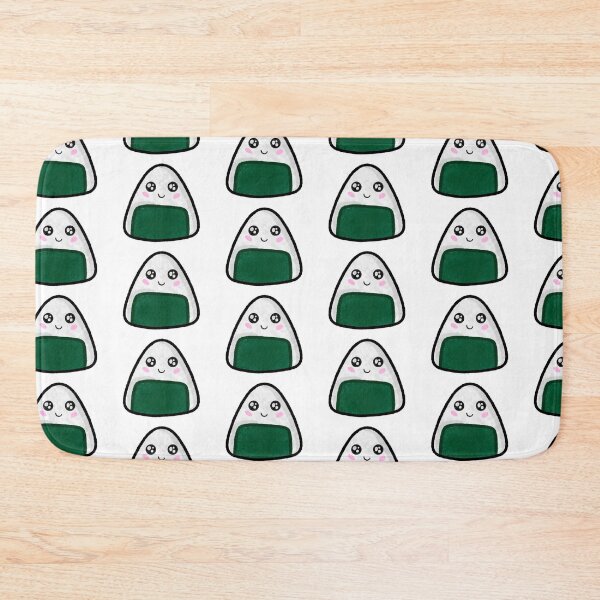 Item preview, Kawaii Cartoon Sushi Onigiri Cute Graphic designed and sold by E.K Spencer.