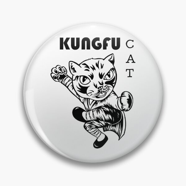 Item preview, Kungfu cat, fighter cat. designed and sold by hadkhanong.