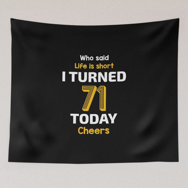 Item preview, 71st Birthday Funny designed and sold by MagicSpread.