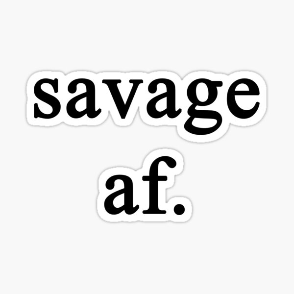 New Savage Stickers Redbubble - bcm decal roblox