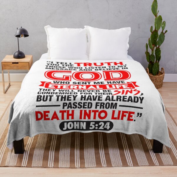 Item preview, John 5:24 designed and sold by plushism.