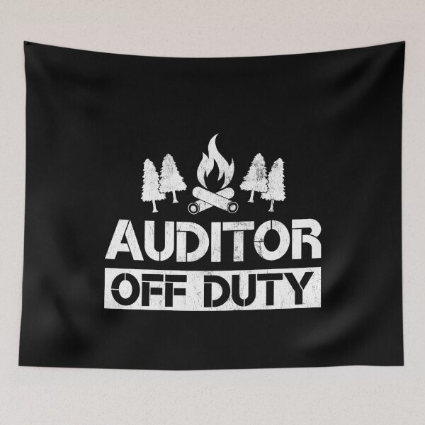 Item preview, Auditor Off Duty Funny Camper Camping Lover Gag Auditing designed and sold by WYGSTORE.