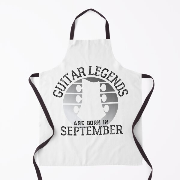 Item preview, Guitar Legends Are Born In September designed and sold by 12BarTees.