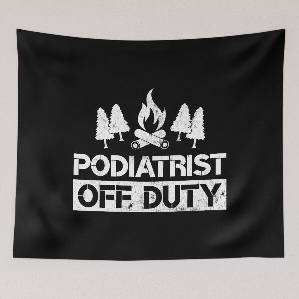 Item preview, Podiatrist Off Duty Funny Camper Camping Lover Pun designed and sold by WYGSTORE.