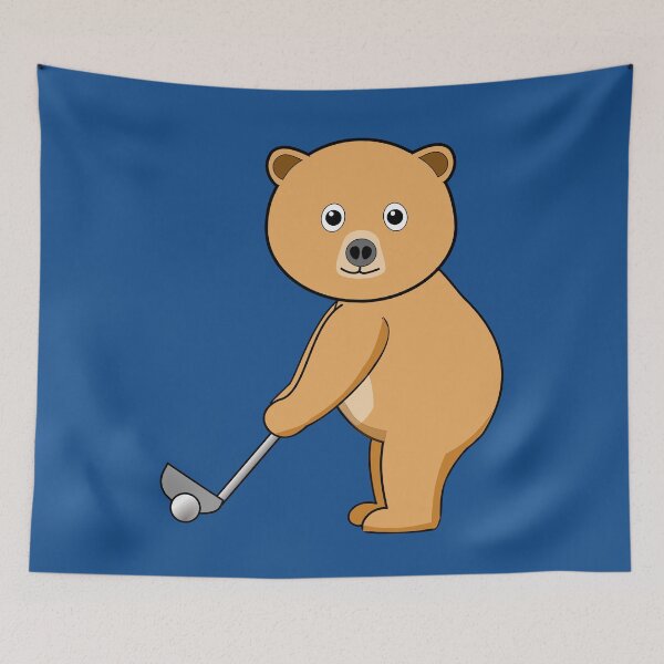 Item preview, Bear and Golf designed and sold by denip.