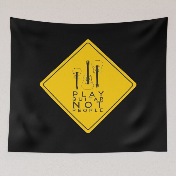 Item preview, Play guitar not people designed and sold by arendbotha.