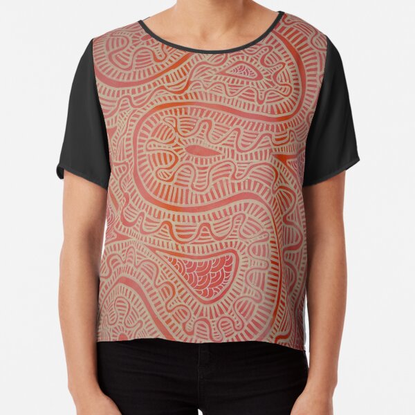 Snowy River Chiffon Top