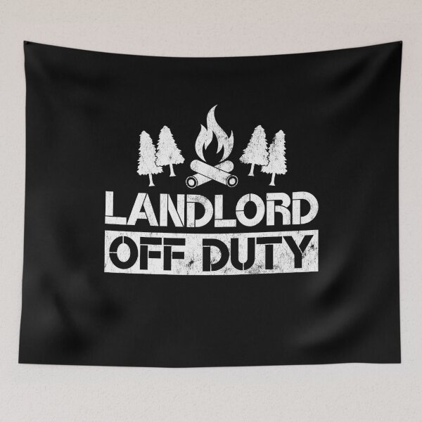 Item preview, Landlord Off Duty Funny Camper Camping Lover Gag  designed and sold by WYGSTORE.