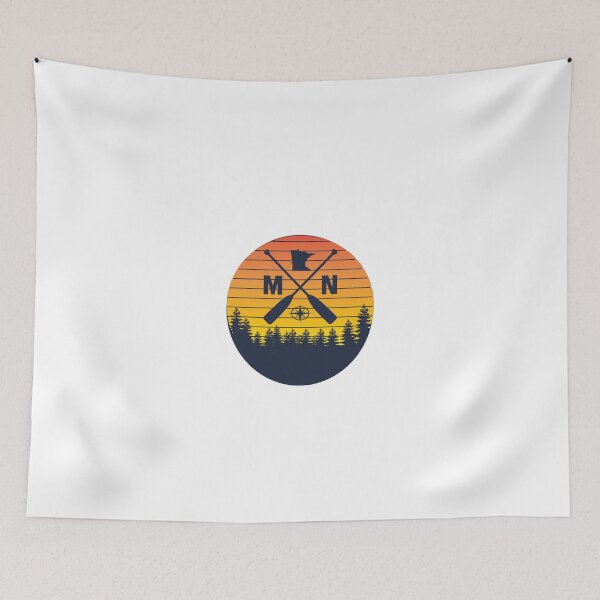 Item preview, MN Retro Wilderness Design designed and sold by bigindian77.