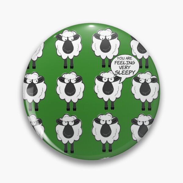 Item preview, You Are Feeling Very Sleepy Hypnotize Counting Sheep designed and sold by WibbleDesign.