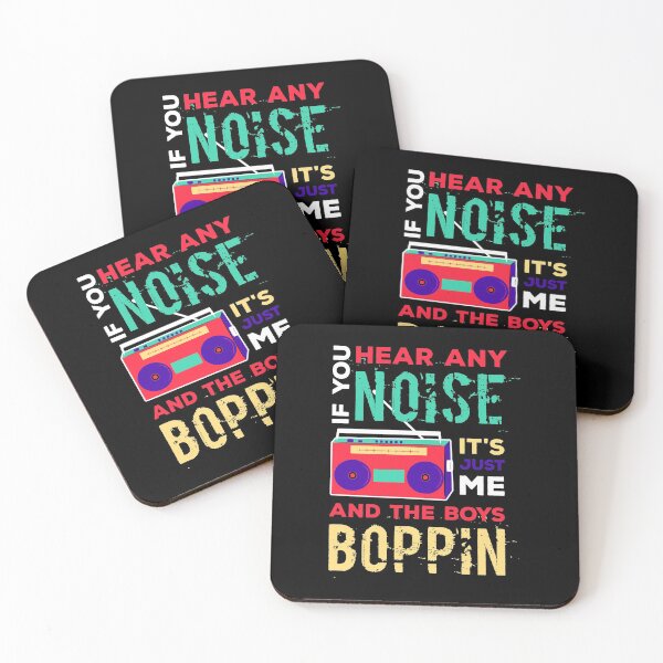 Item preview, If You Hear Any Noise It's Just Me And The Boys Boppin designed and sold by Prescilla Apon.