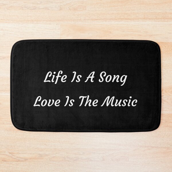 Item preview, Life Is A Song - Love Is The Music designed and sold by catchyphase.