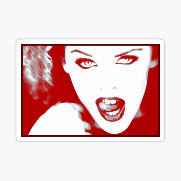 Kylie Minogue - Confide in Me (red) Sticker