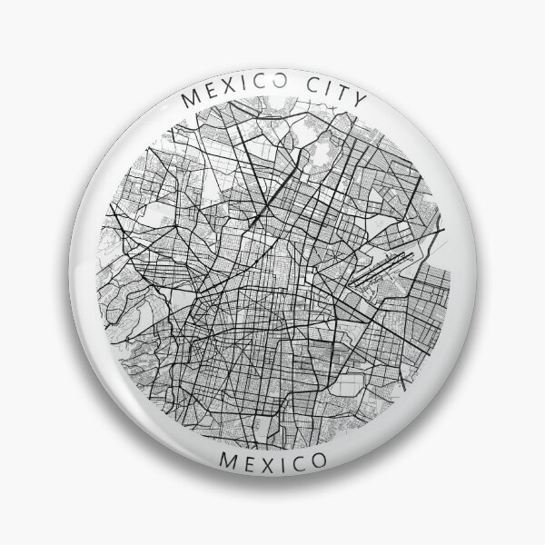 Item preview, Mexico City, Mexico Map (Theme 1) designed and sold by Mapnify.