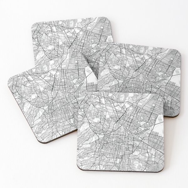 Item preview, Mexico City, Mexico Map (Theme 1) designed and sold by Mapnify.