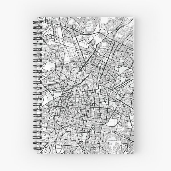 Item preview, Mexico City, Mexico Map (Theme 1) designed and sold by Mapnify.